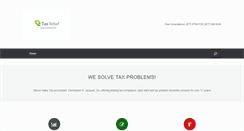 Desktop Screenshot of etaxrelief.com