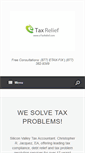Mobile Screenshot of etaxrelief.com
